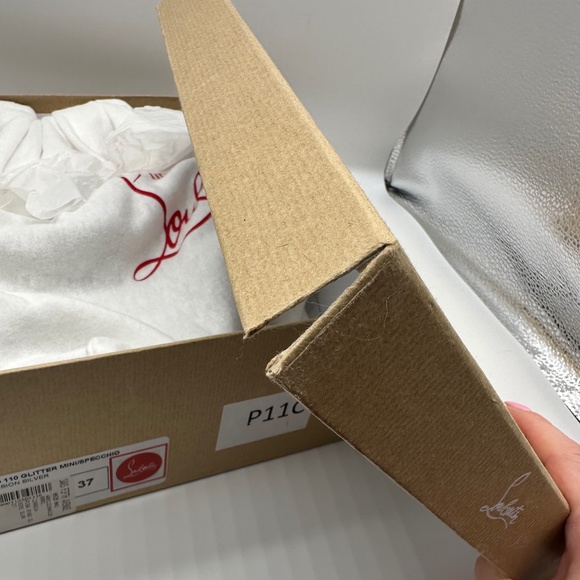 Super Sparkly, Silver Glitter Wedges - Picture 6 of 16